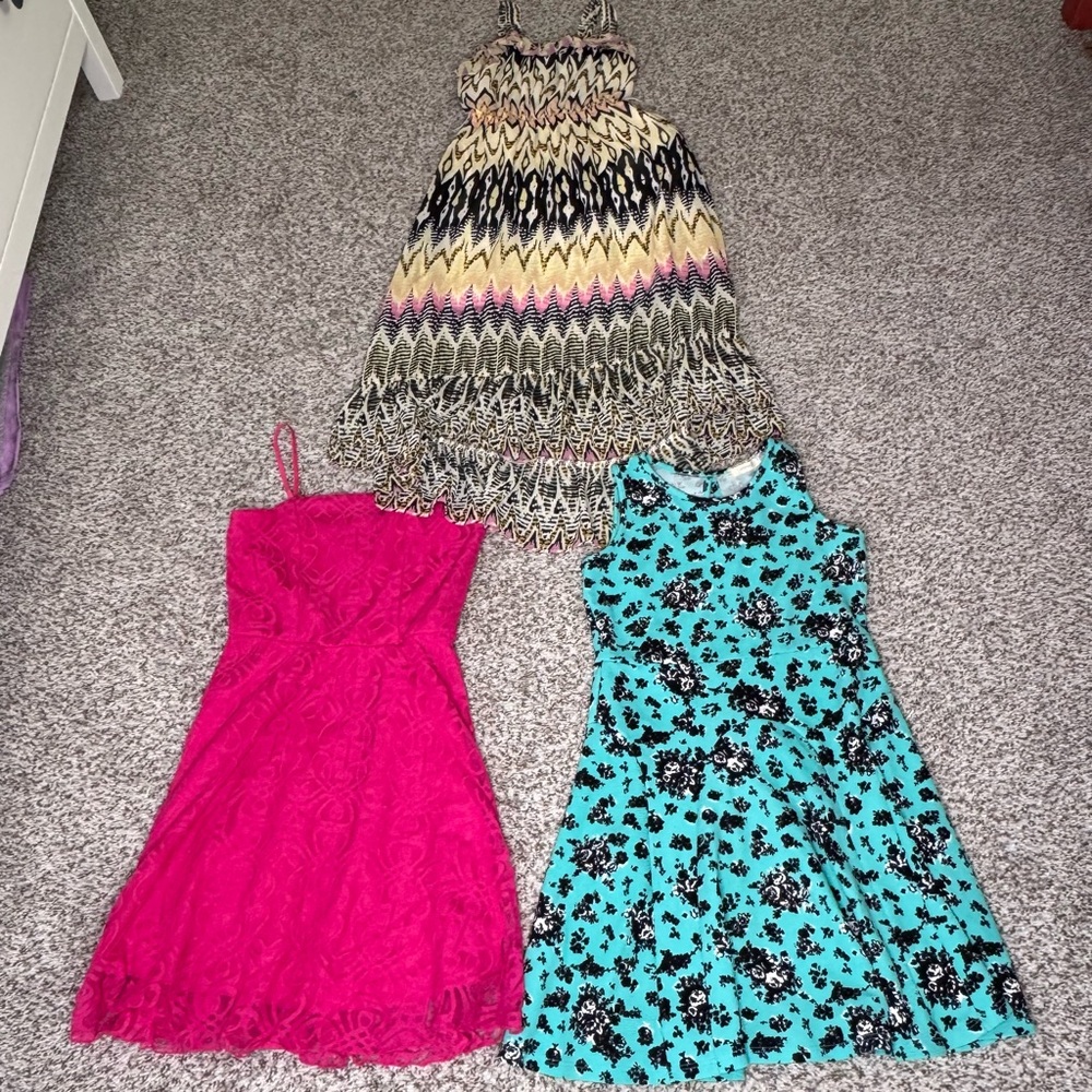 Rachael & Chloe  and More Brands Kids Dress Trio -Multicolor sizes ranging 10-12